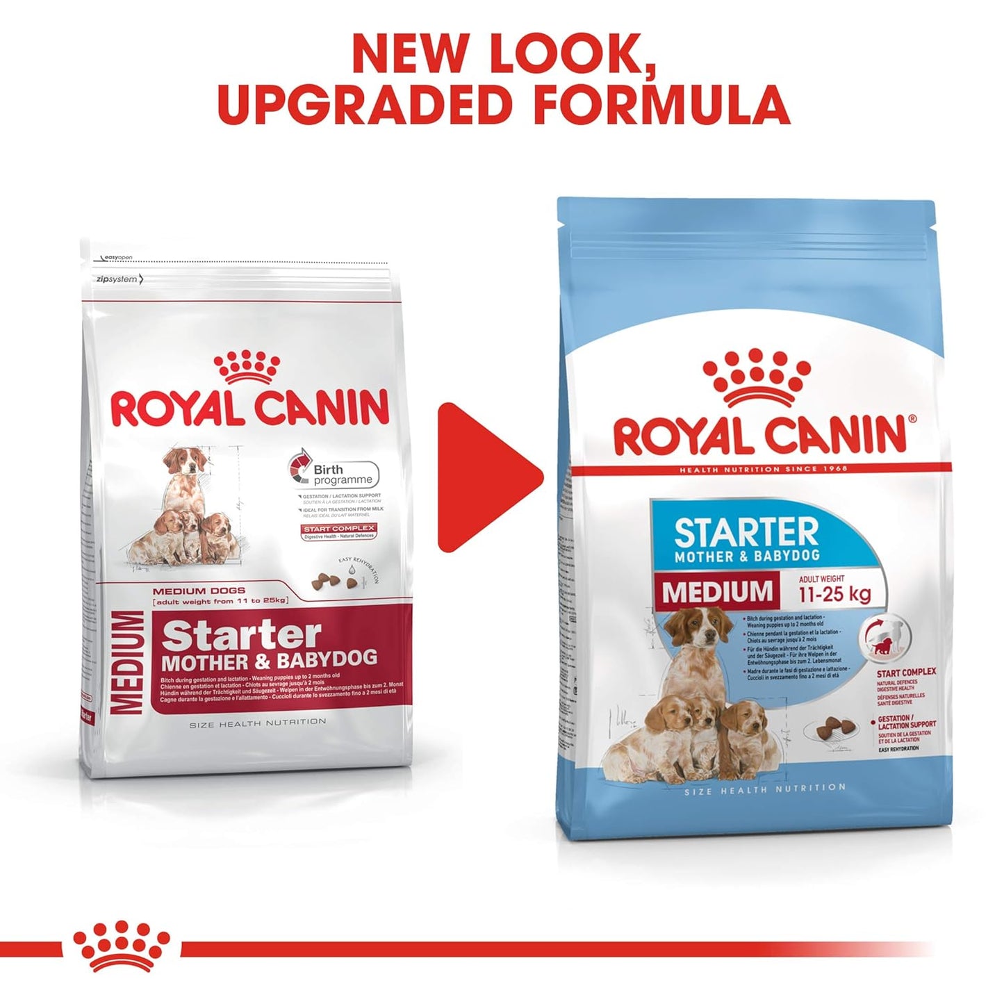 Royal Canin Medium Starter, Mother & Baby dog Food, 1 Kg, Dry Food
