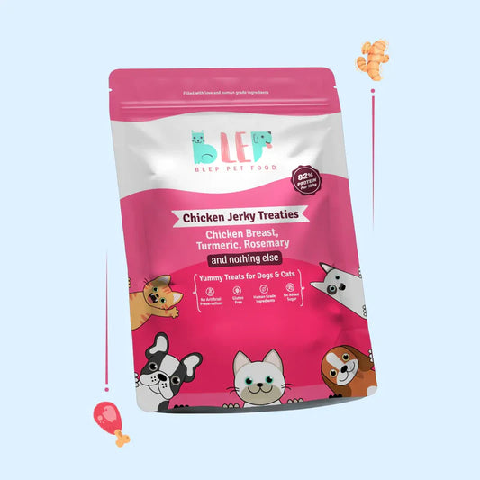 BLEP Chicken Jerky Treats - 70 GMs