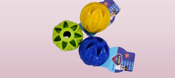 Mega Ball Dog Toy, Ultra-Durable Interactive Ball, Large Size