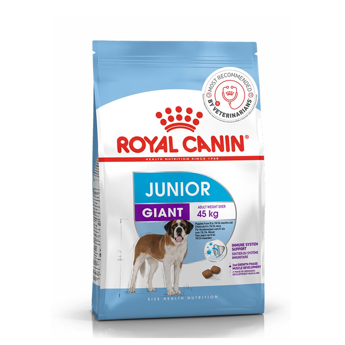 Royal Canin Giant Junior Dog Dry Food, 3.5 KG Pack, Supports Immune System