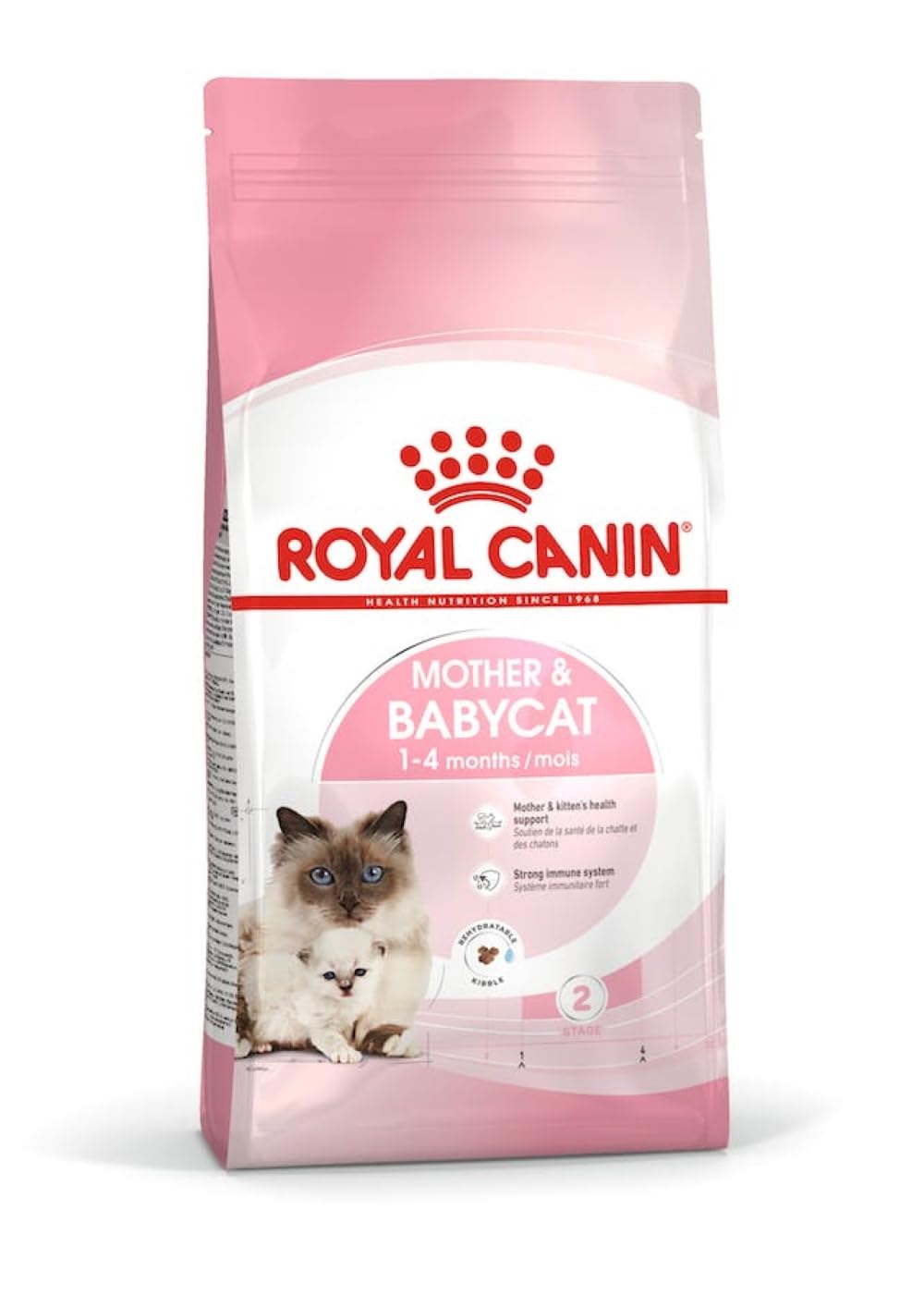 Royal Canin Mother & Babycat Food, 400 GMs Pack, Supports Immunity & Digestive Health