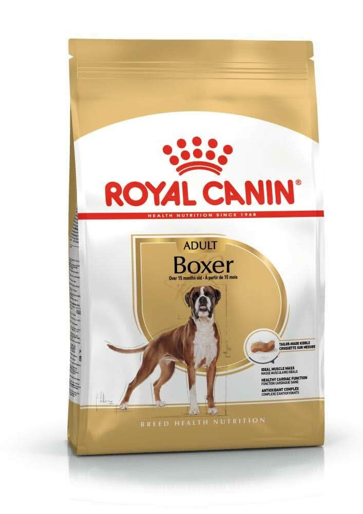 Royal Canin Boxer Adult Dry Dog Food, 12 KG Pack, Maintain Muscle Mass