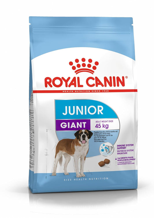 Royal Canin Giant Junior Dog Dry Food, 15 KG Pack, Supports Immune System