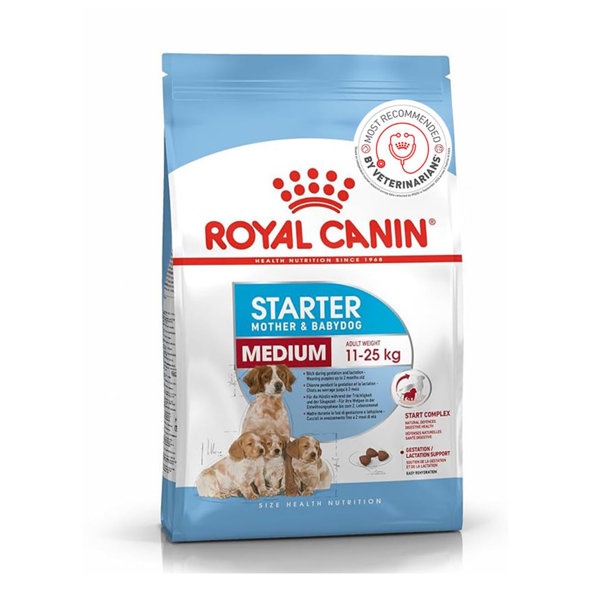 Royal Canin Medium Starter, Mother & Baby dog Food, 4 Kg, Dry Food