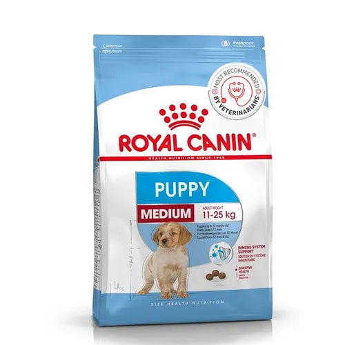 Royal Canin, Medium Puppy Food, 10 Kg, Dry Food, Supports Digestive Health