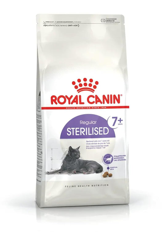 Royal Canin Sterlised for Adult (Age 7+) Cats, 1.5 KG Pack, Supports Vitality Complex