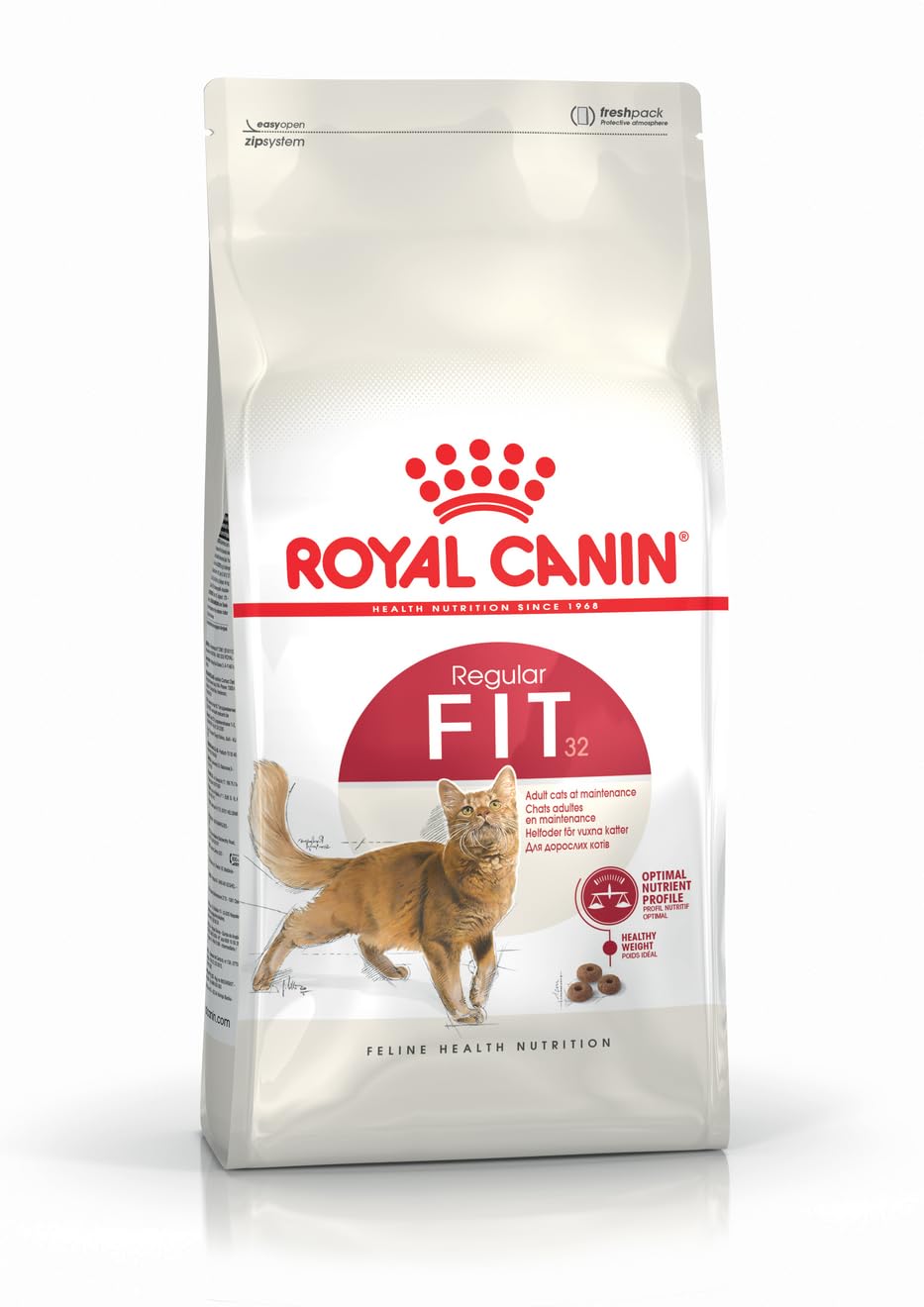 Royal Canin Fit 32 Adult Cat Dry Food, 15 KG Pack, Optimum Nutrient Profile