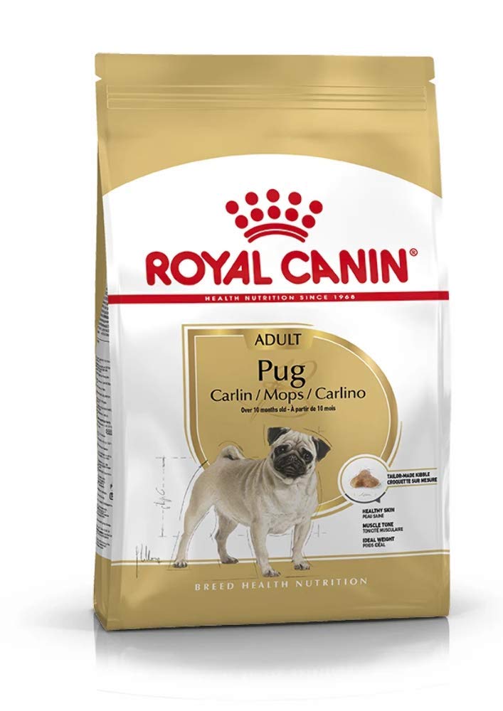 Royal Canin Pug Adult Dog Food, 7.5 Kg, Dry Food, Helps to Tone Muscles