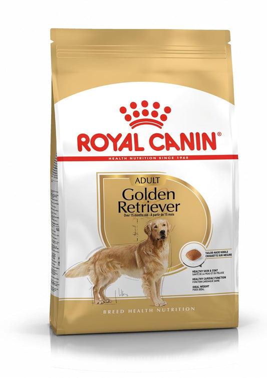 Royal Canin Golden Retriever Adult Dog Food, 12 KG Pack, Healthy Skin & Coat