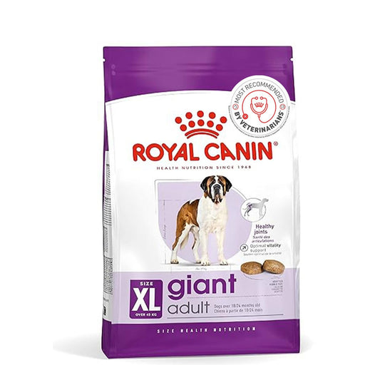 Royal Canin Giant Adult Dry Dog Food, 4 KG Pack, Supports Healthy Joint