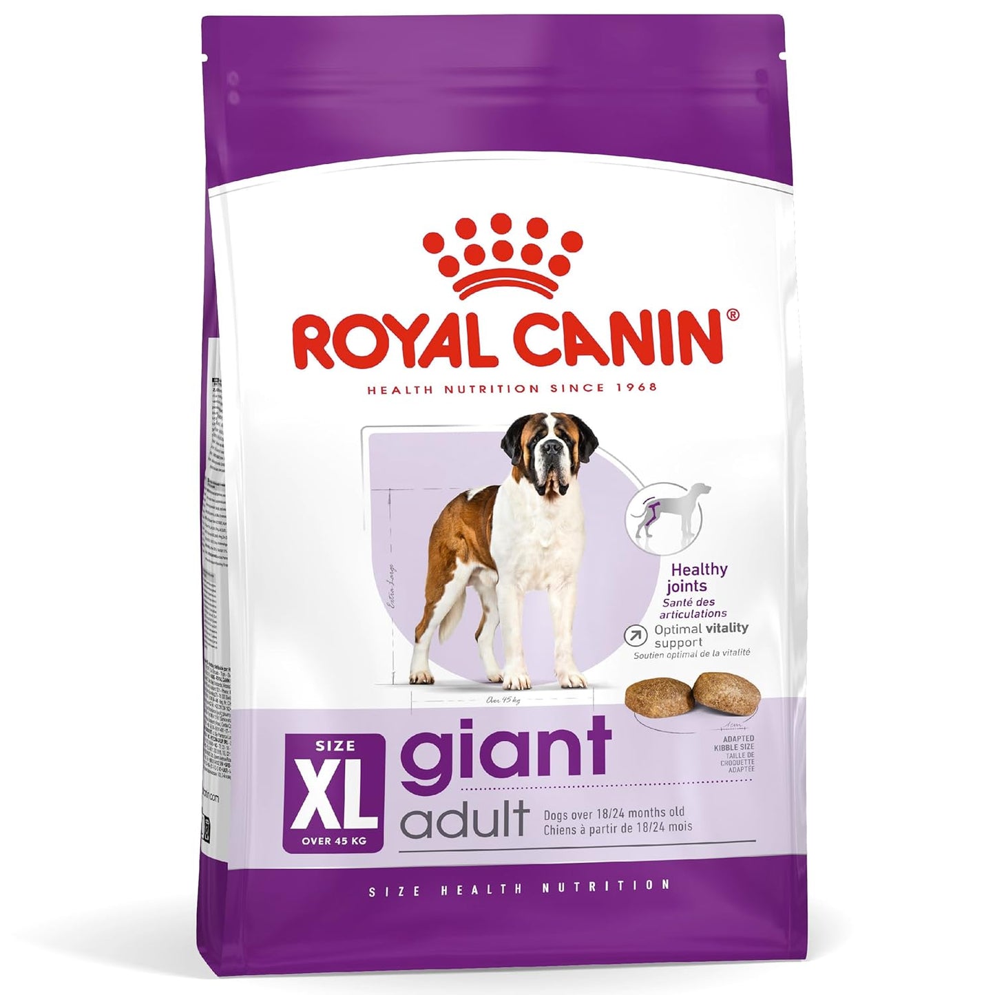 Royal Canin Giant Adult Dry Dog Food, 15 KG Pack, Supports Healthy Joint