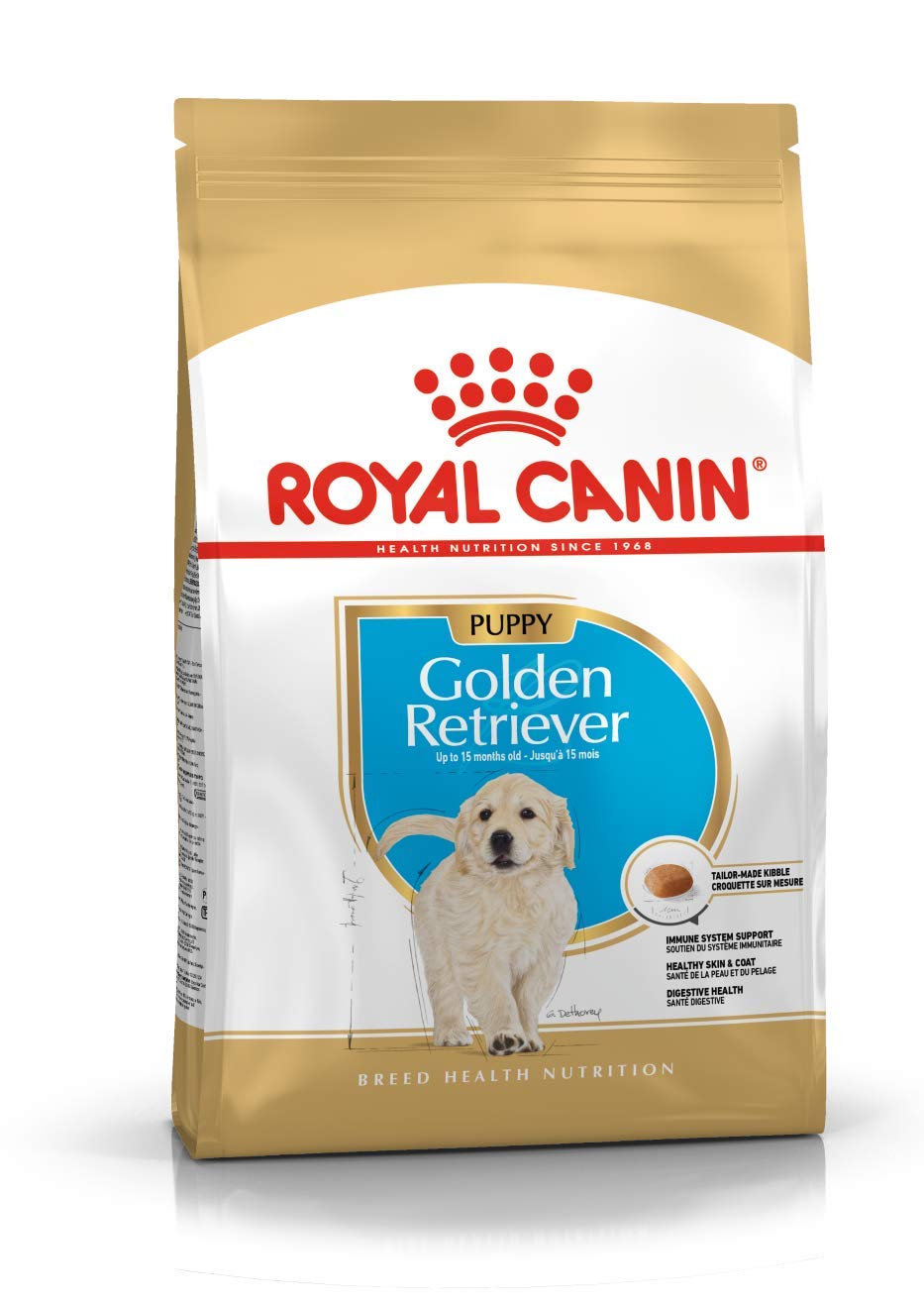 Royal Canin Golden Retriever Puppy Food, 3 KG Pack, Supports Immune System