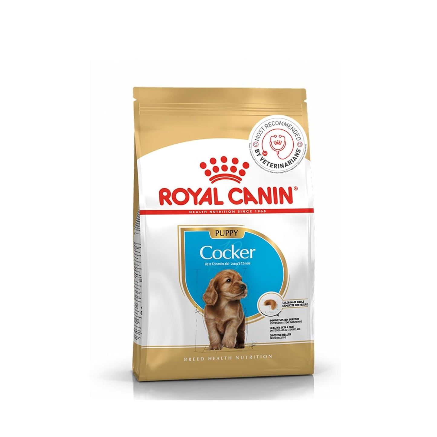 Royal Canin Cocker Puppy Complete Dog Food, 3 KG Pack