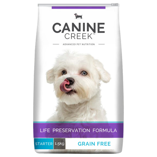 Canine Creek Starter Ultra Premium Dry Dog Food 1.5 Kg Pack