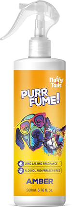 FluffyTails Purrfume, Amber Fragrance, 200 ML