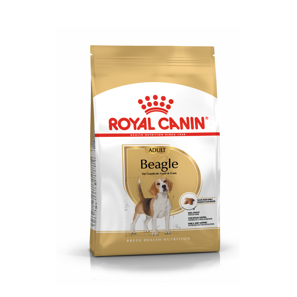 Royal Canin Beagle Adult Dry Dog Food, 1 KG Pack, Supports Ideal Weight