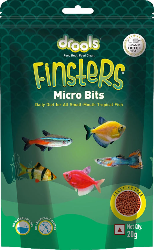 Finsters Micro Bits 20 Gms Pouch, Pack of 5 Pouch - 100 Gms