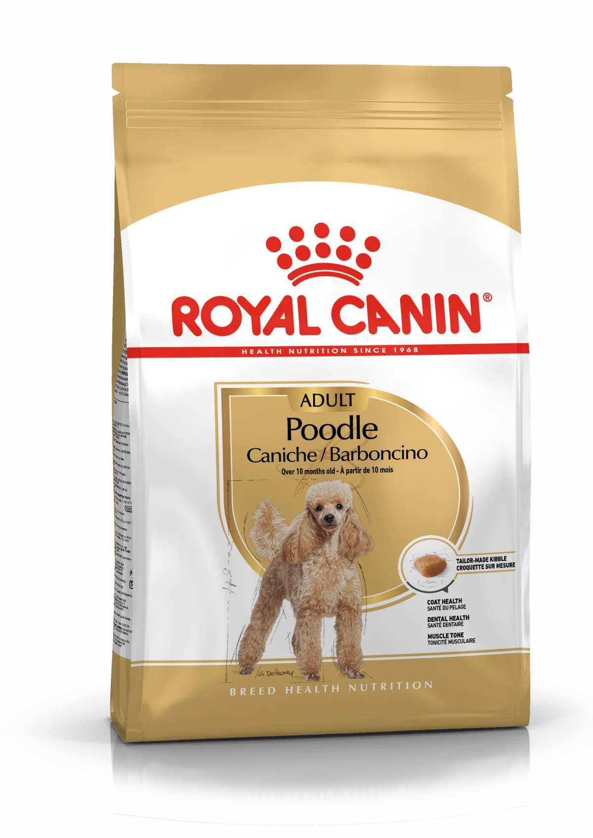 Royal Canin, Poodle Adult Dog Food, 3 KG, Dry Food, Supports Beautiful Fur