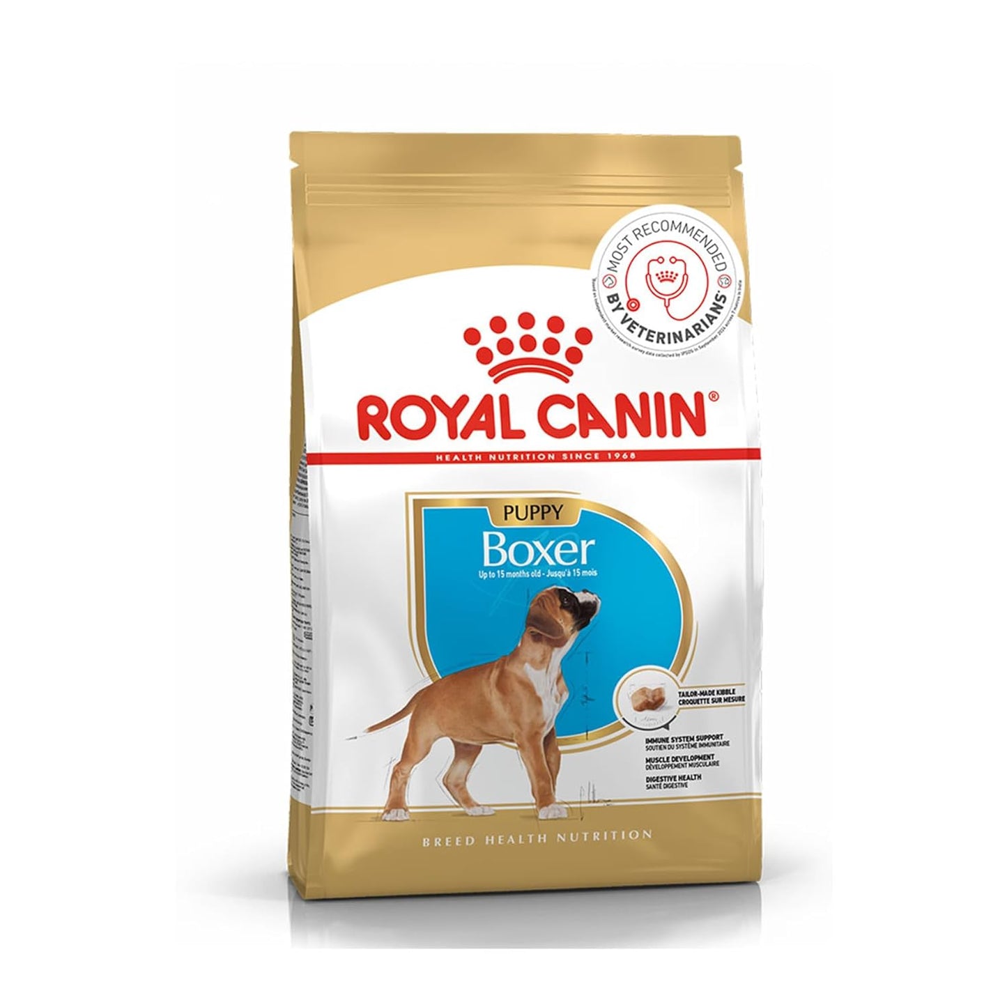 Royal Canin Boxer Puppy Dry Food, 3 KG Pack, Supports healthy Immune System