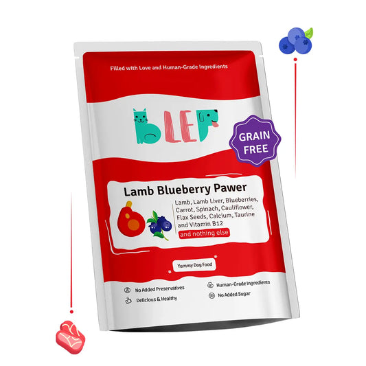 BLEP Lamb Blueberry Dog Food - 100 GMs - Pack of 3