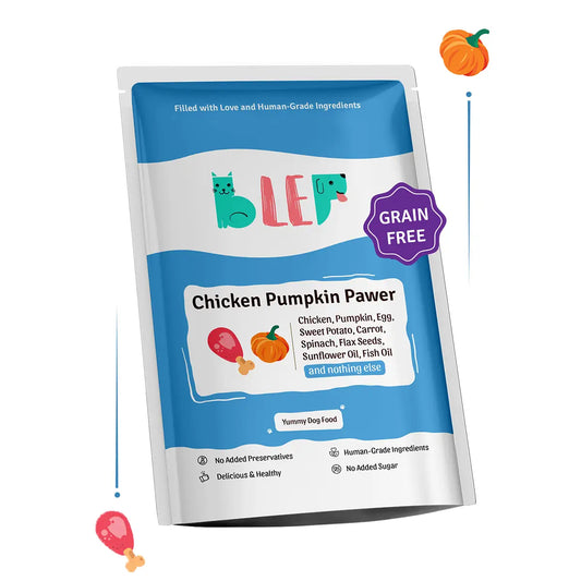 BLEP Chicken Pumpkin Dog Food - 100 GMs - Pack of 1