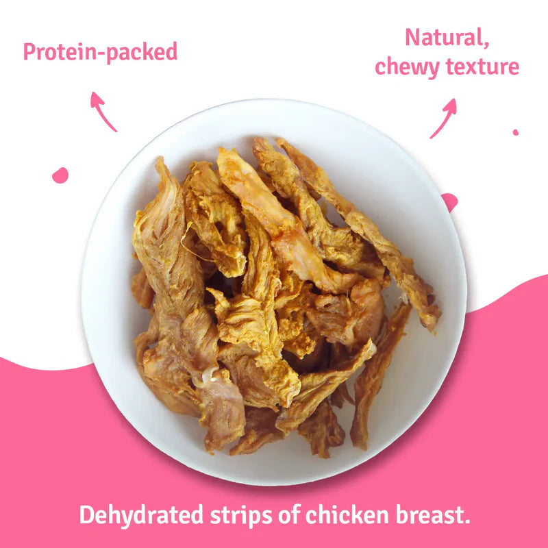 BLEP Chicken Jerky Treats - 70 GMs