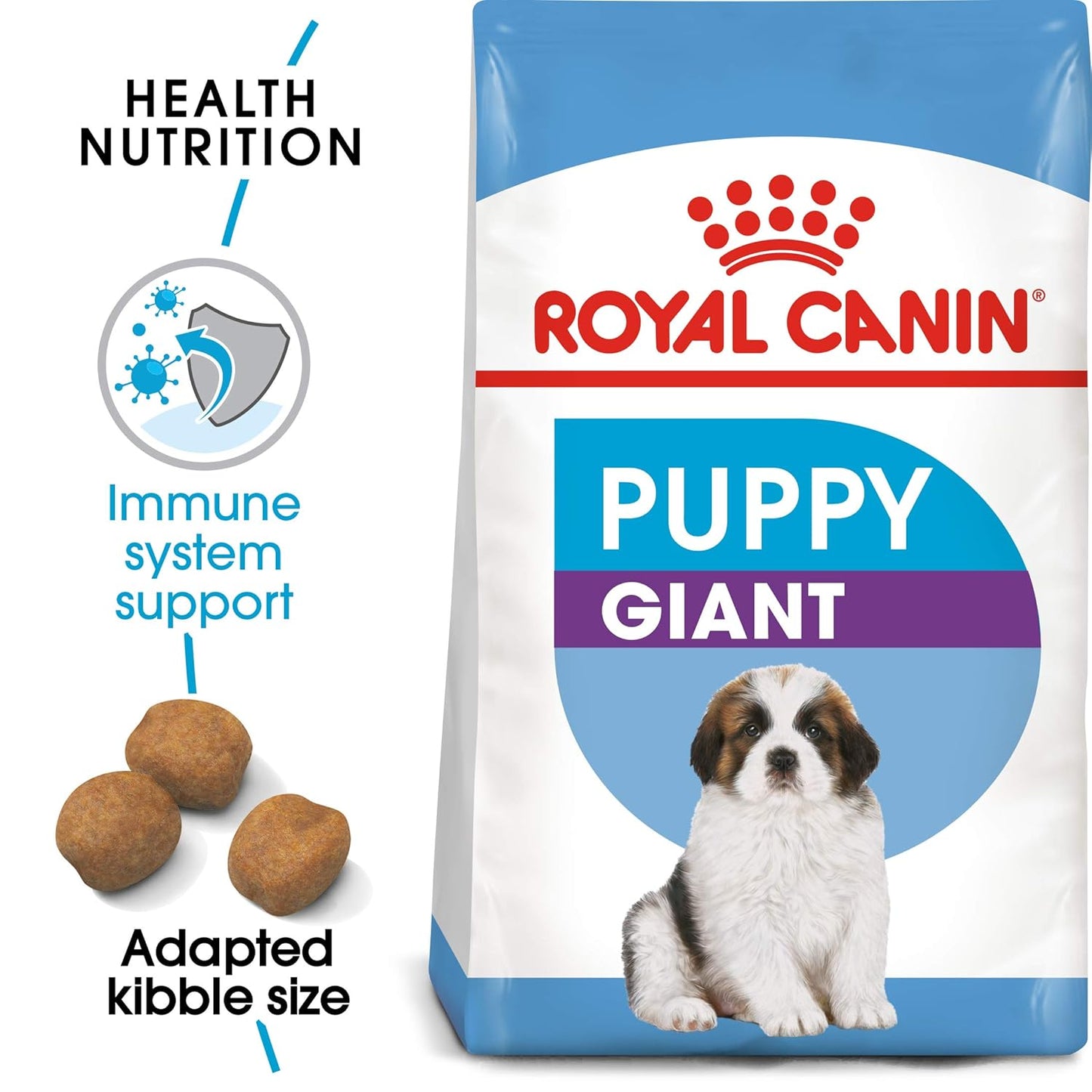 Royal Canin Giant Puppy Dog Dry Food, 1 KG Pack, Supports Immune System