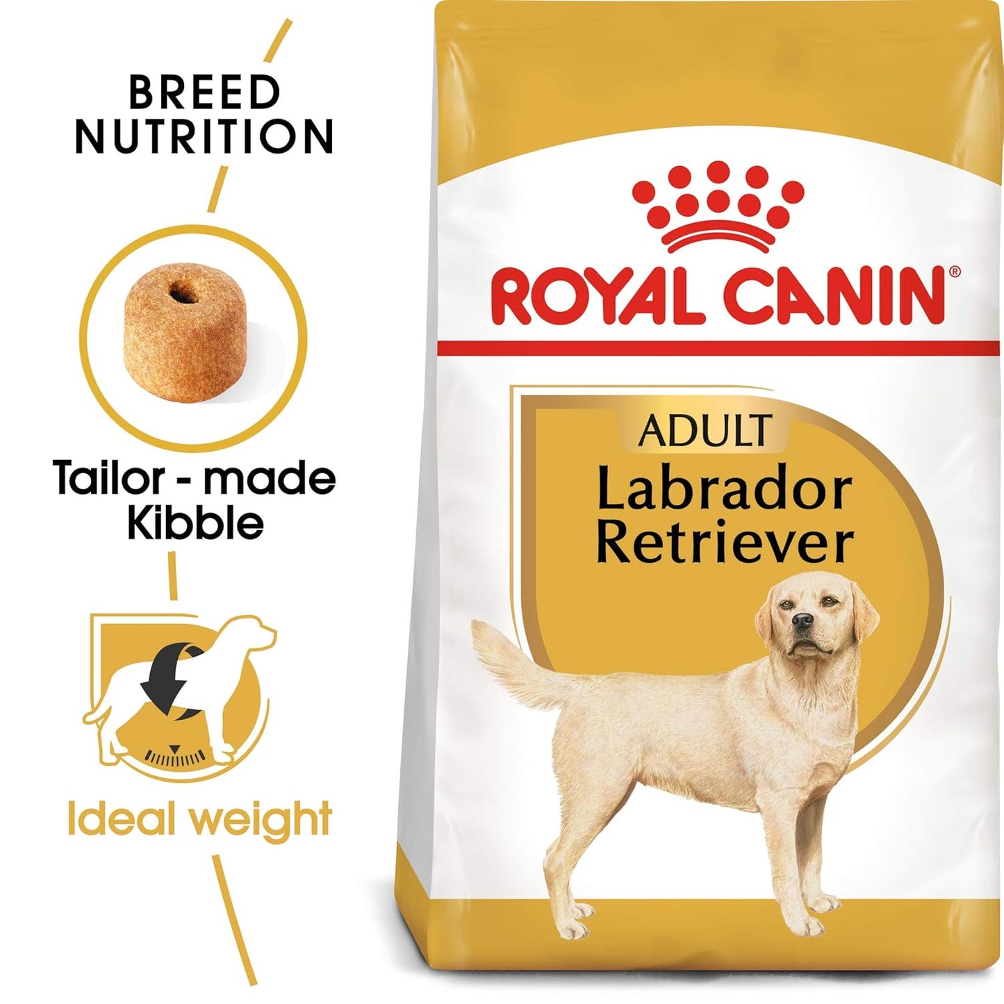 Royal Canin Labrador Retriever Puppy, Dog Food, 12 Kg, Growth & Weight Management