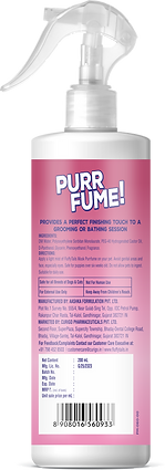 FluffyTails Purrfume, Musk Fragrance, 200 ML