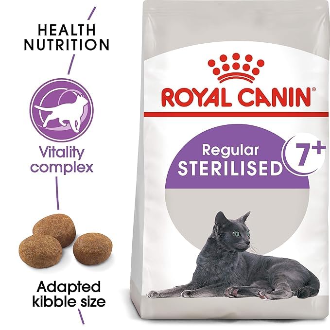 Royal Canin Sterlised for Adult (Age 7+) Cats, 1.5 KG Pack, Supports Vitality Complex