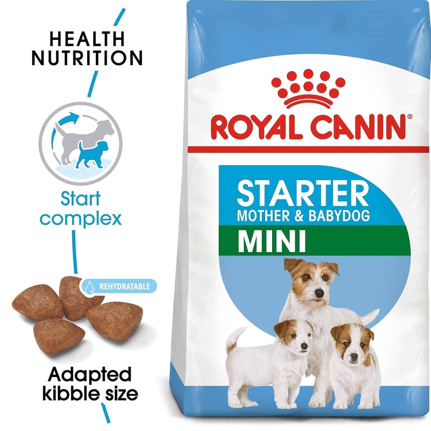 Royal Canin Mini Starter, Mother & Baby dog Food, 1 Kg, Dry Food, Natural Defense