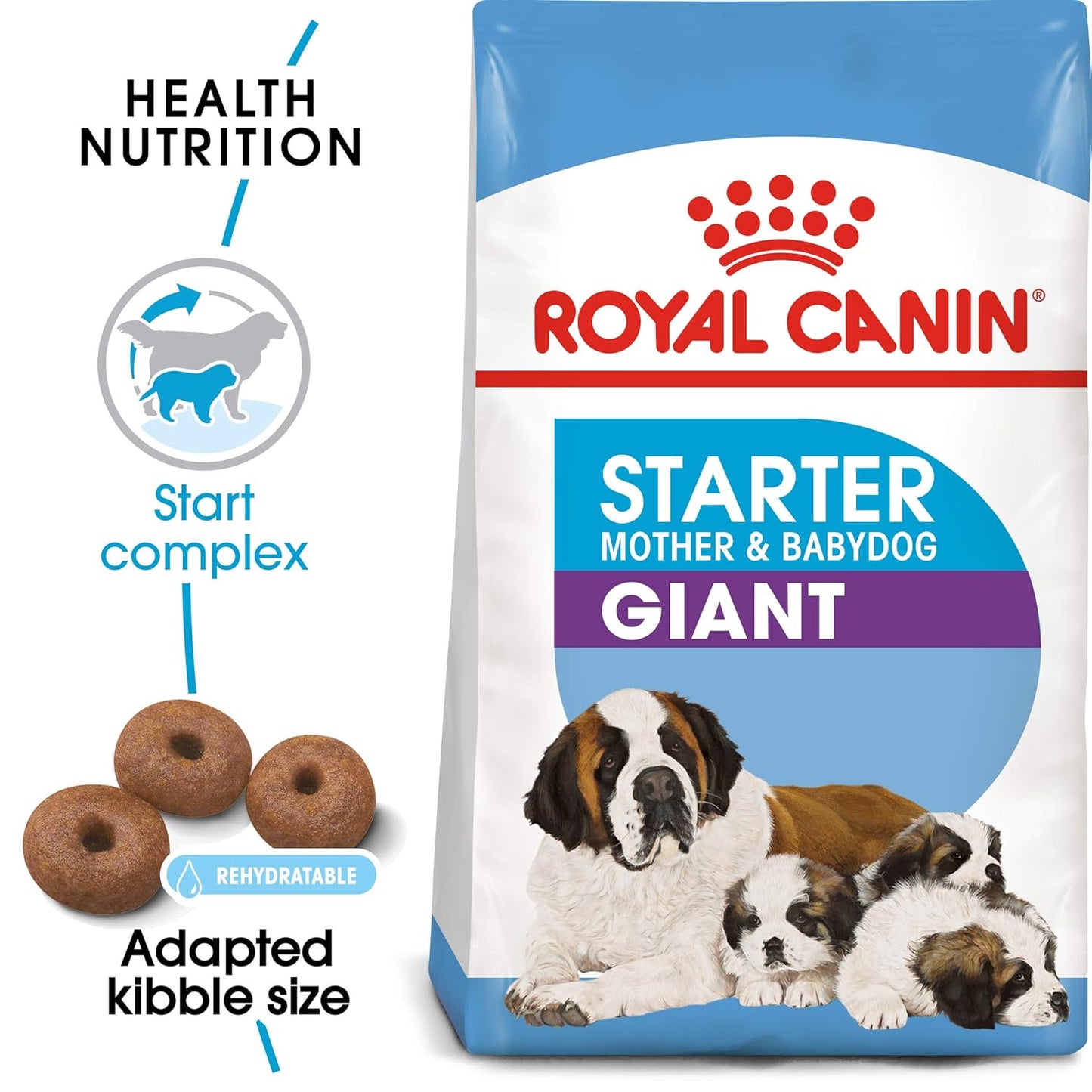 Royal Canin Giant Starter, Mother & Babydog Dry Food, 1 KG Pack