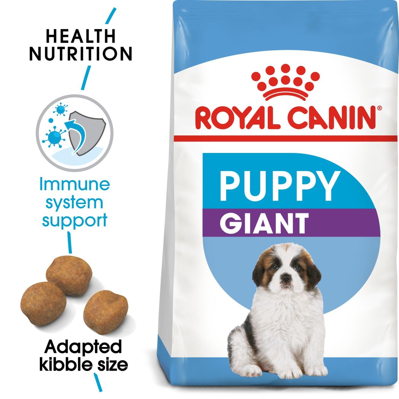 Royal Canin Giant Puppy Dog Dry Food, 15 KG Pack, Supports Immune System