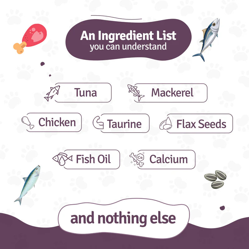 BLEP Tun-Tuna Fresh Cat Food - 100 GMs - Pack of 3