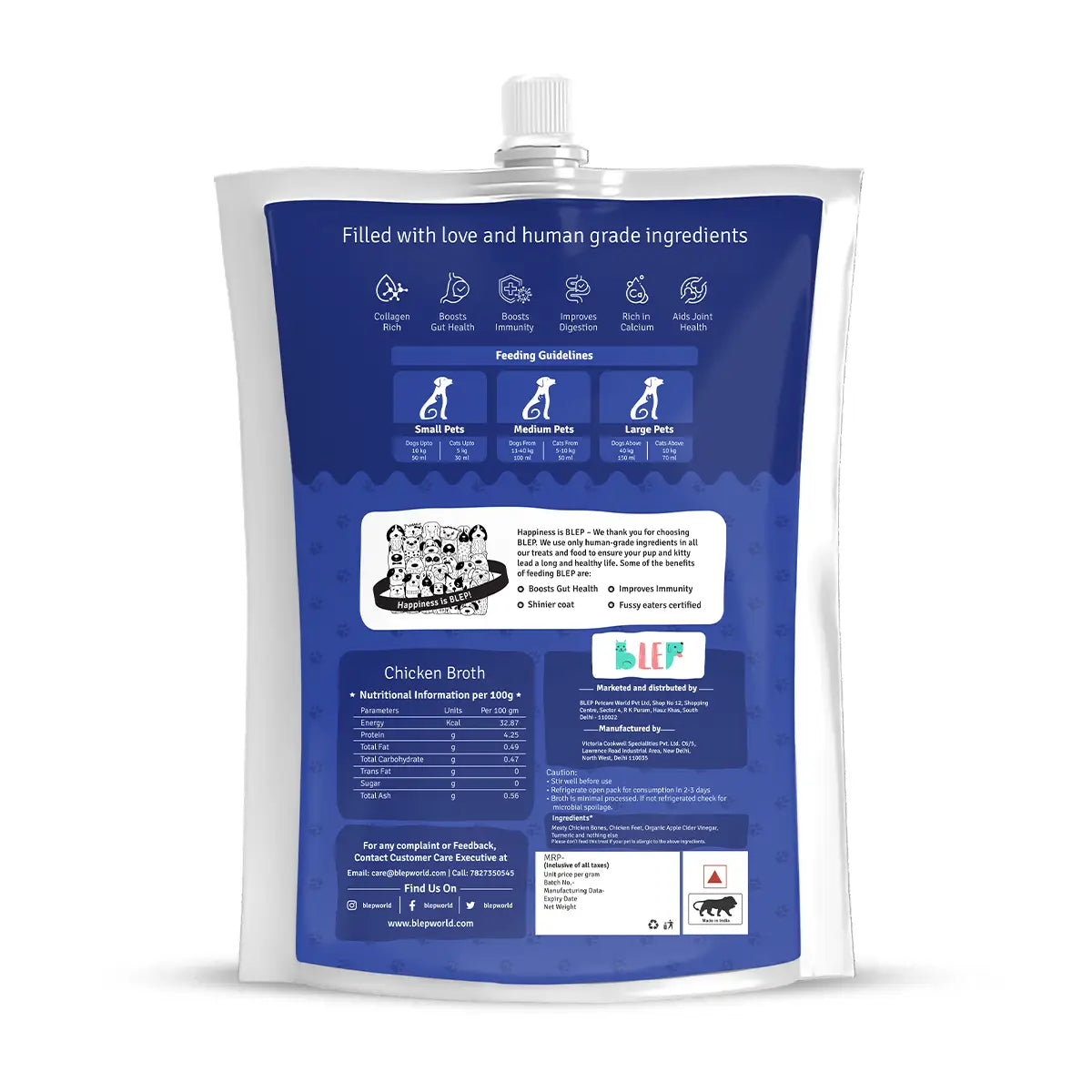 BLEP Chicken Broth - 100 ML - Pack Of 1