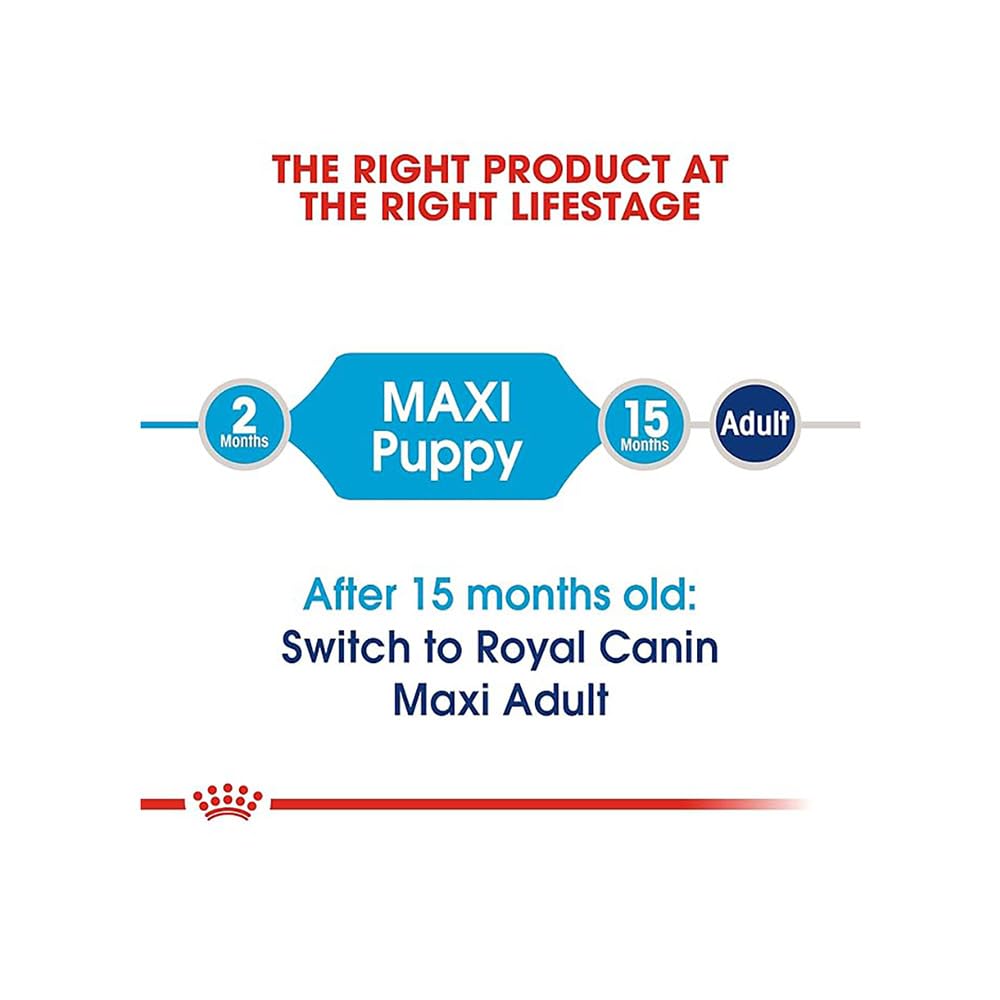 Royal Canin, Maxi Puppy Food, 2.5 Kg, Dry Food, Immune System & Digestive health