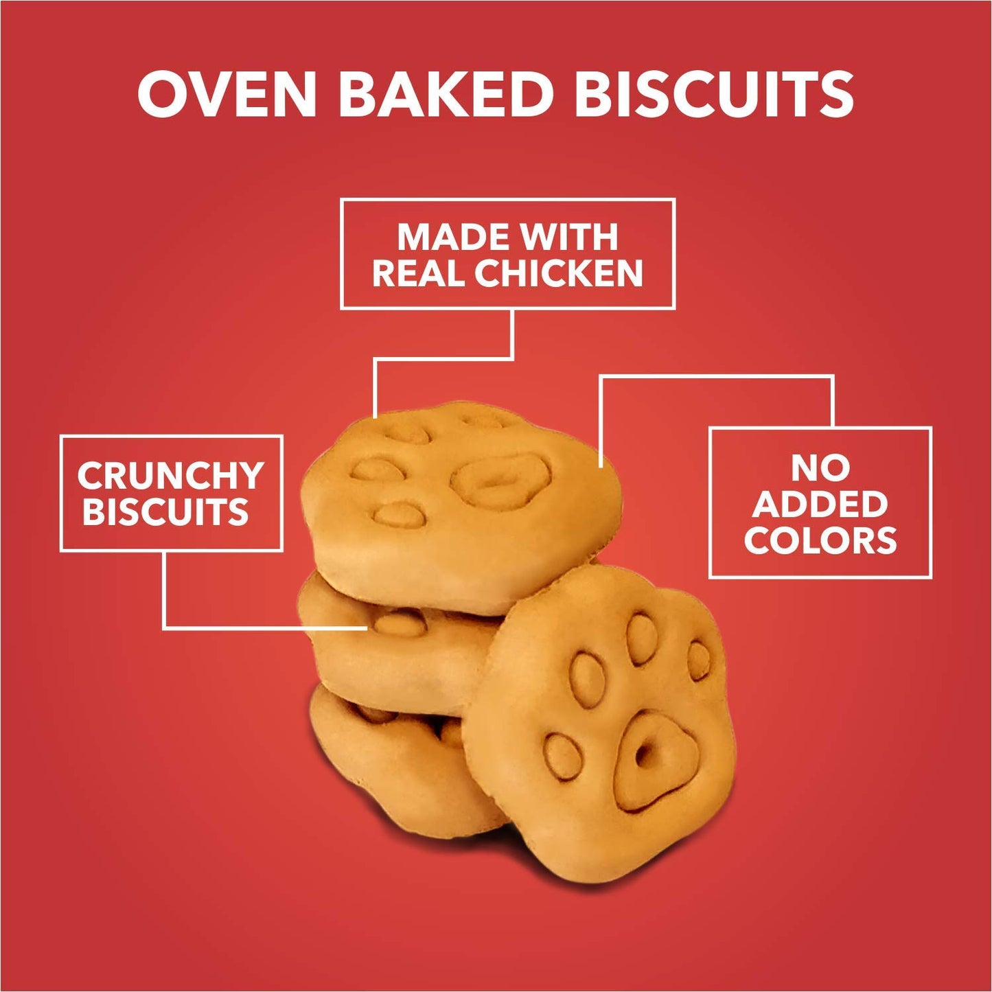 Drools All Life Stages Real Chicken Flavoured Dog Treat Biscuits, 400g Jar