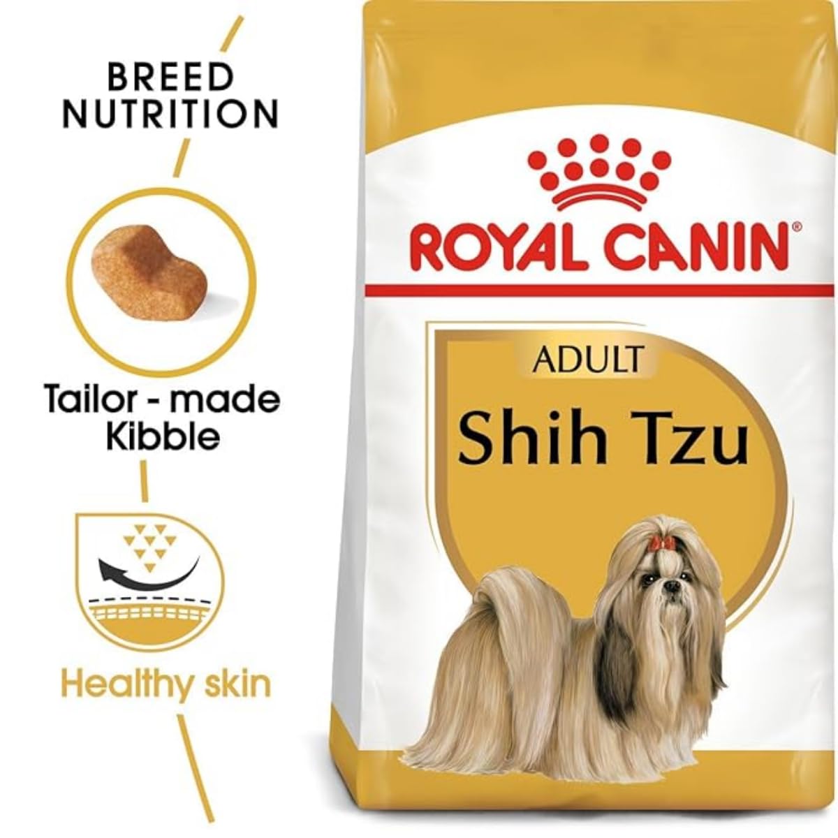 Royal Canin Shih TZU Adult Dog Dry Food, 3 KG Pack, Supports Healthy Skin & Coat