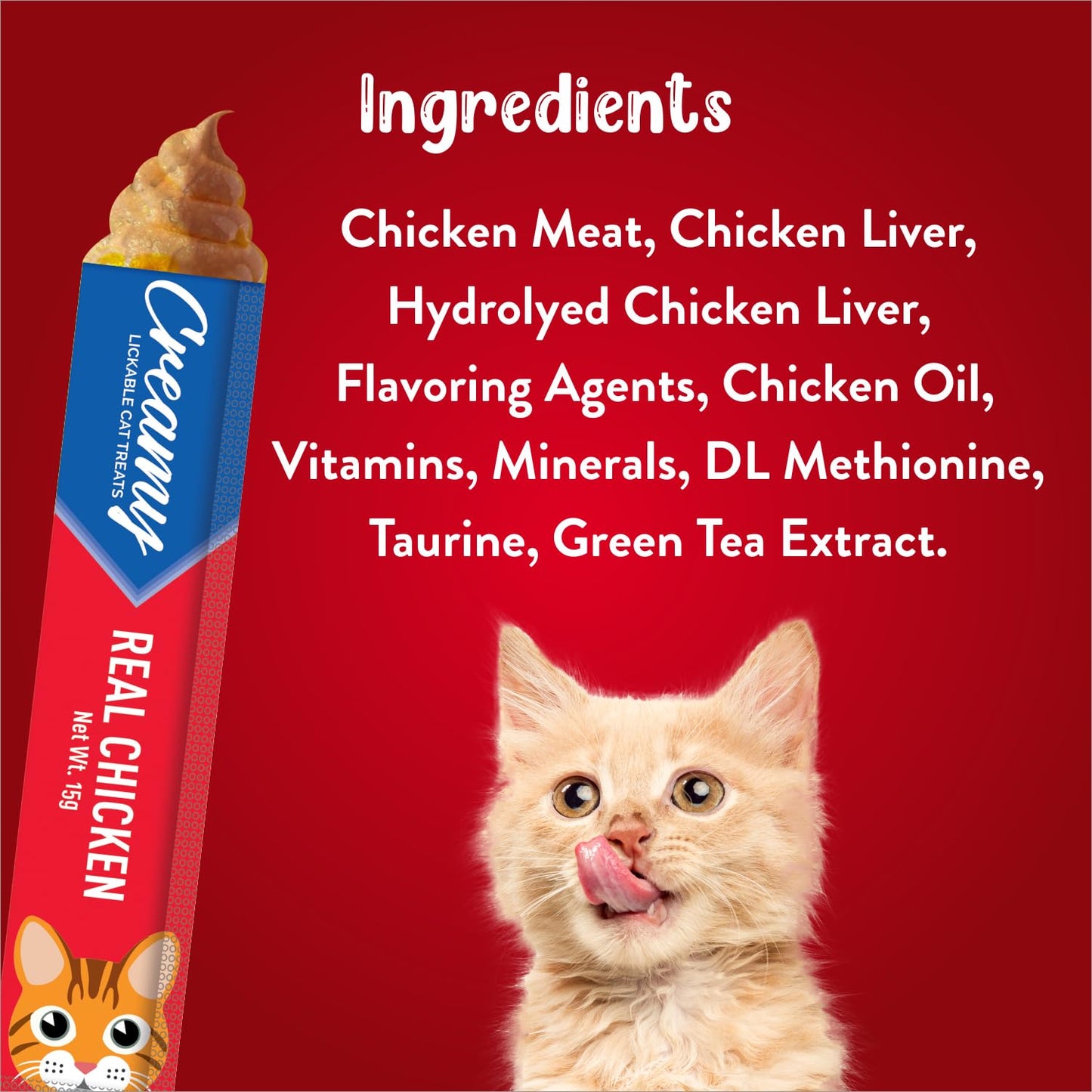 Drools Creamy Lickable Real Chicken, Cat Treat, 75 Gms