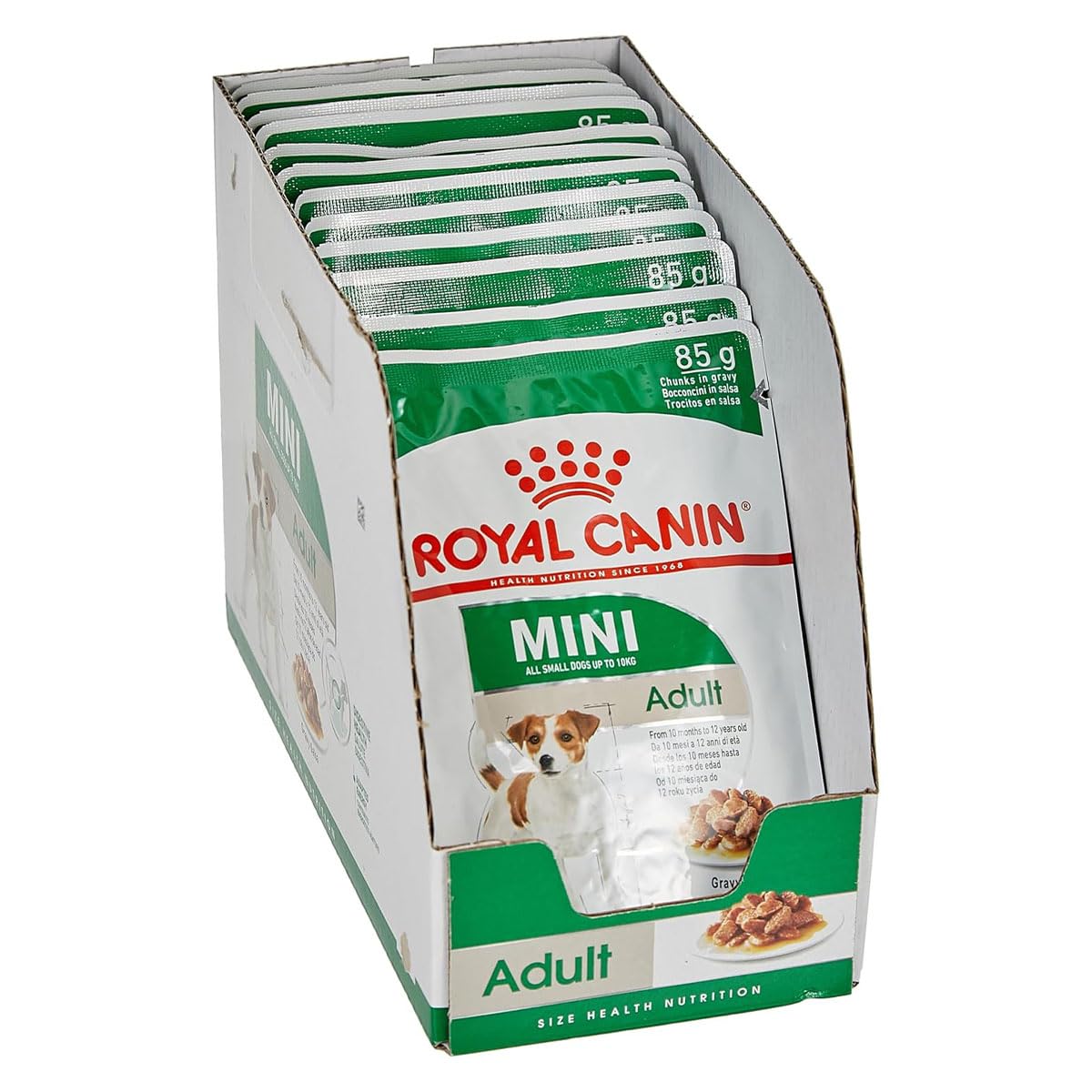 Royal Canin, Mini Adult Gravy Dog Food, 85 Grams, Pack of 12 Sachet