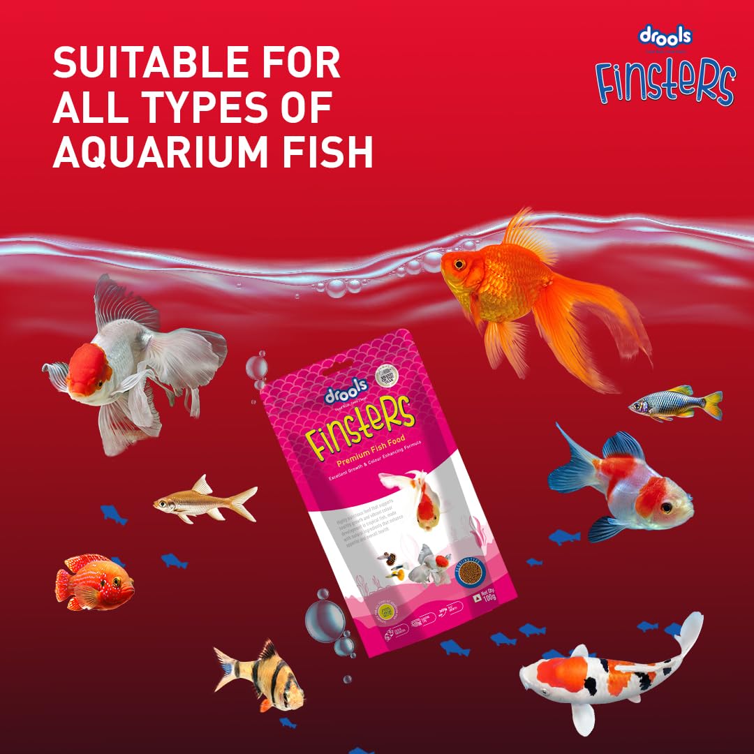 Drools Finsters Premium Fish Food 200 Gms Pouch