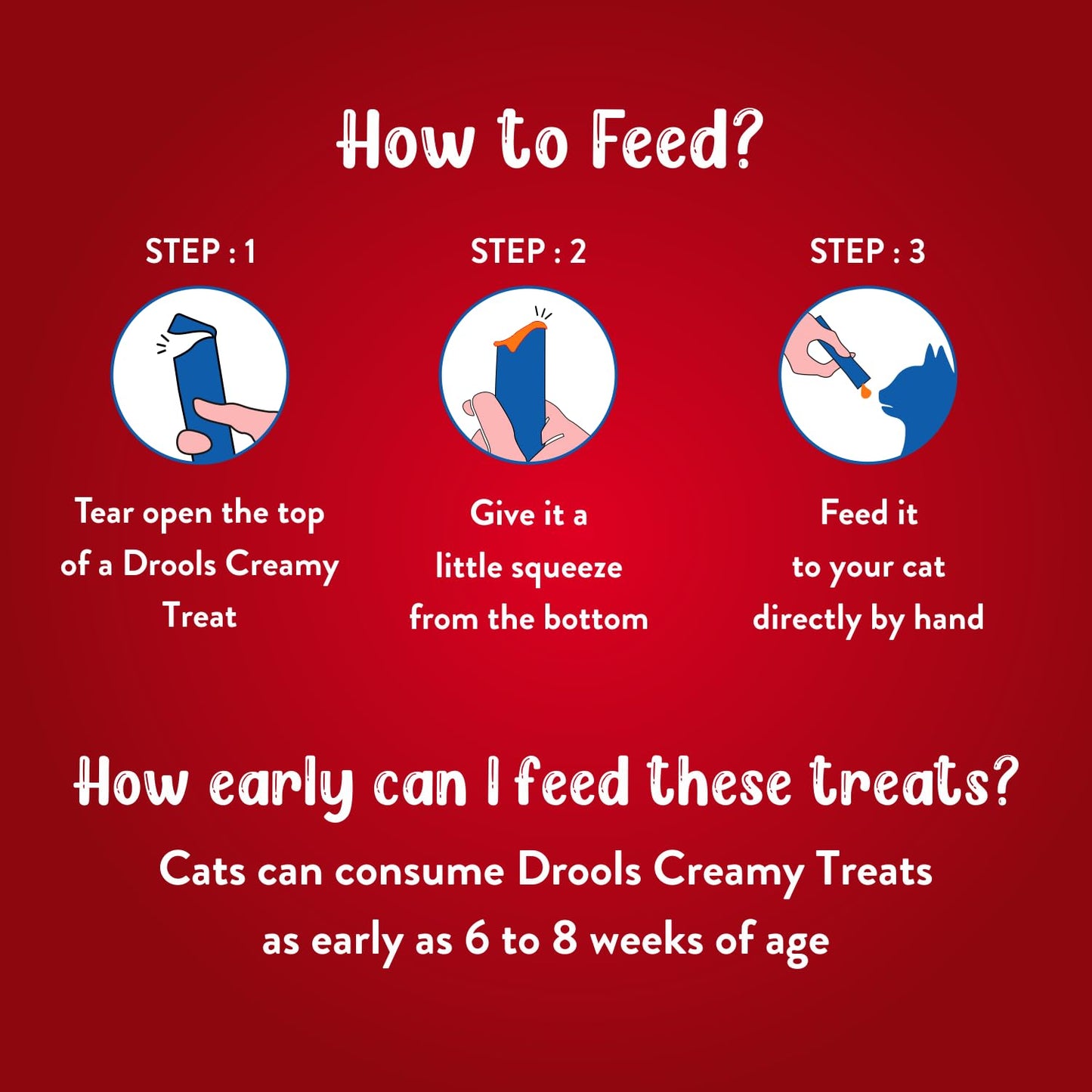 Drools Creamy Lickable Real Chicken, Cat Treat, 75 Gms