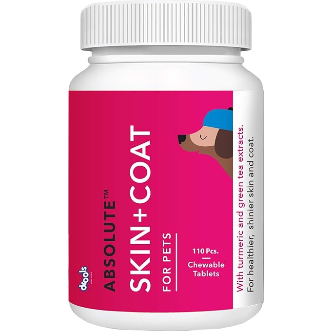 Drools Absolute Supplement Combo ( Vitmn + Skin & Coat + Calc) 400 GMS Each