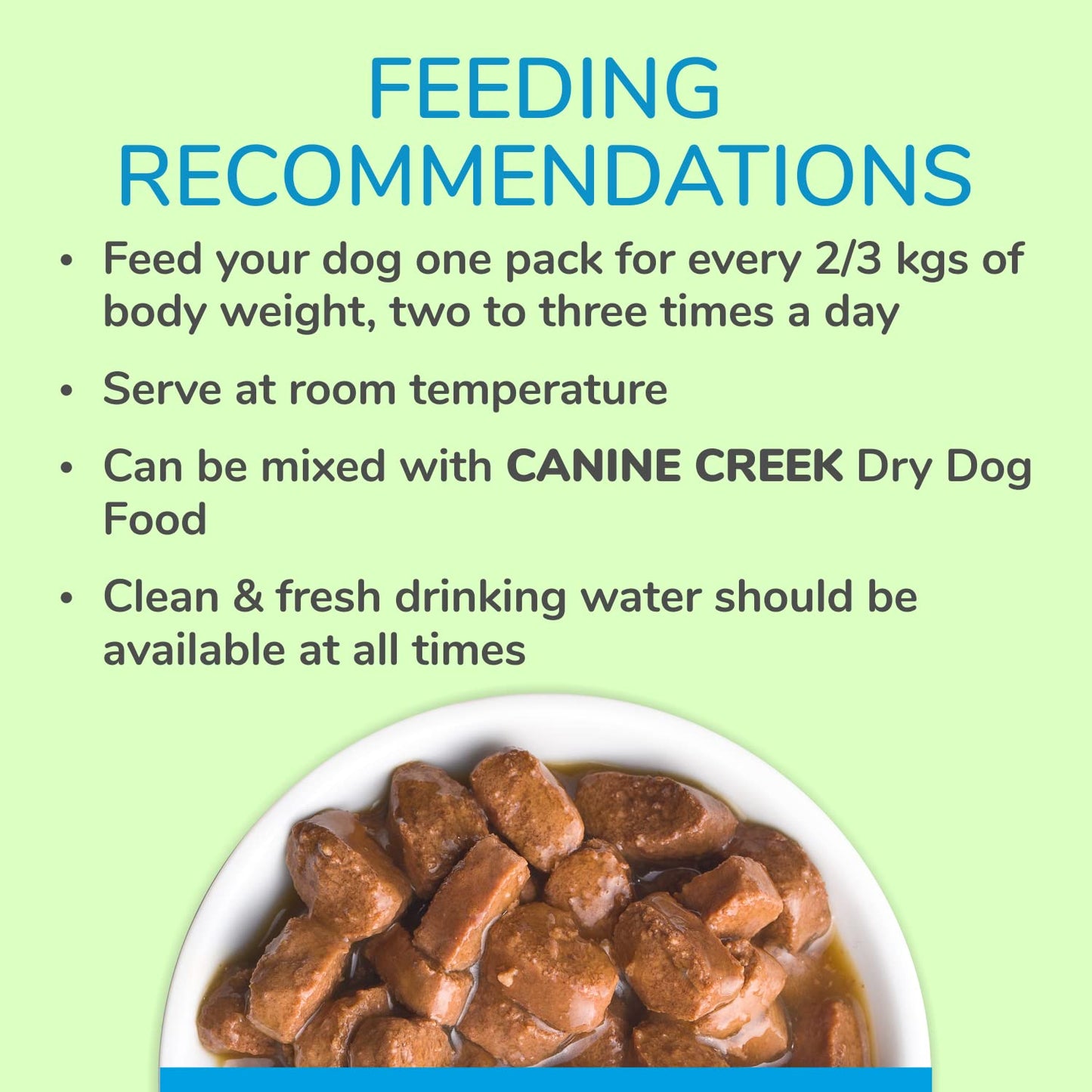 Canine Creek Adult Wet Dog Food, Real Chicken Flavour 0.9Kg (6X 150g) Pack of 6 (5+1 Free)