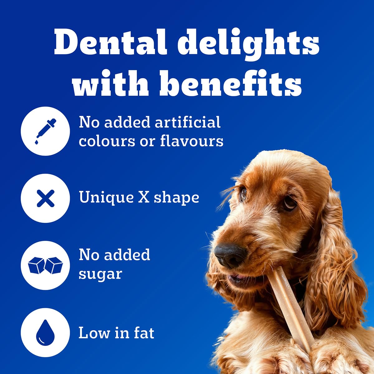 Dentastix Dog Treat Weekly Pack, Pack of 7 Sticks - 180 GMs