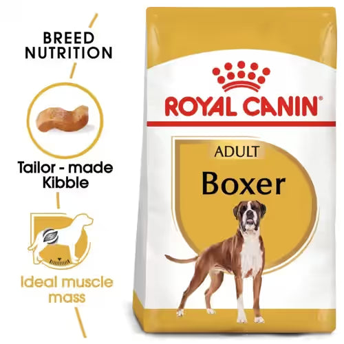 Royal Canin Boxer Adult Dry Dog Food, 3 KG Pack, Maintain Muscle Mass
