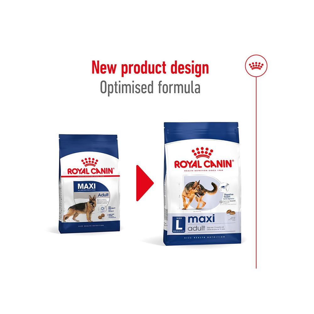 Royal Canin Maxi Adult Dog Food, 2.5 KG,  Dry Food, Supports Digestive Health