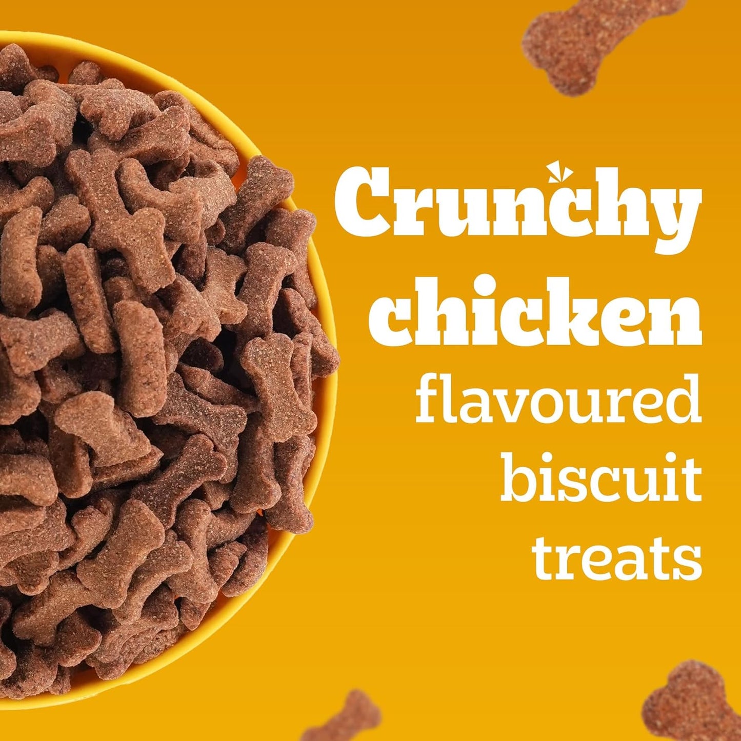 Pedigree Biscrok Biscuits - Dog Treats, Chicken Flavour, 500 GMs