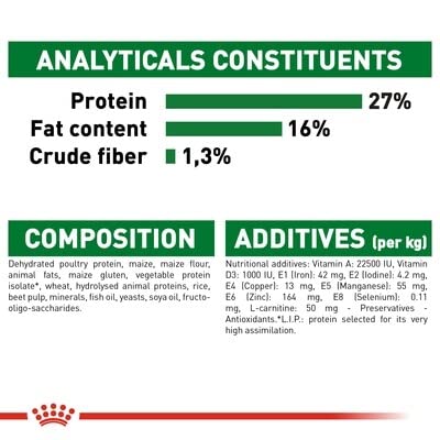 Royal Canin, Mini Adult Dry Dog Food, 8 KG, Supports Weight Management