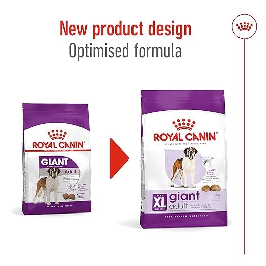 Royal Canin Giant Adult Dry Dog Food, 4 KG Pack, Supports Healthy Joint